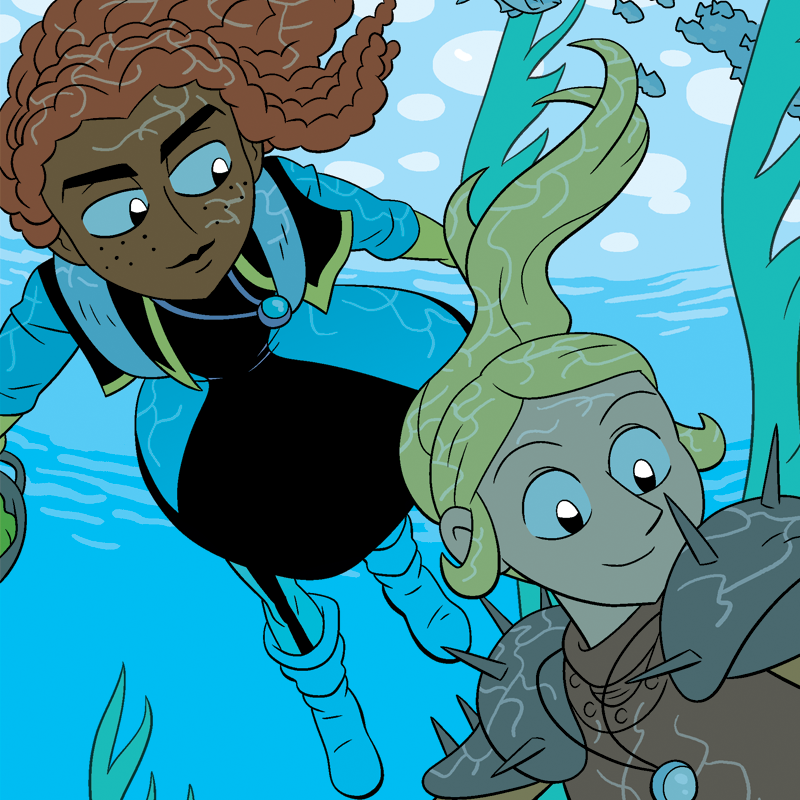 Puffer and Clarissa